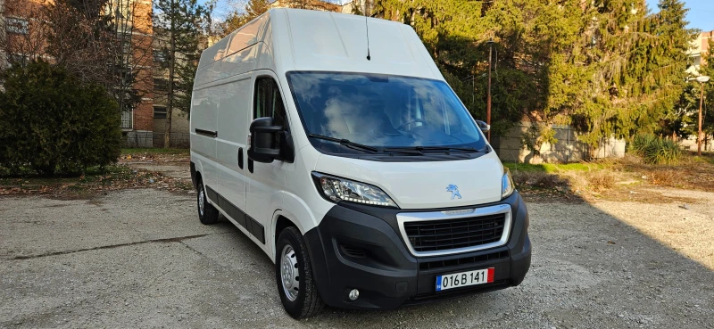 Peugeot Boxer 2.0HDi-160кс* 2018г* 2Х МАКСИ БАЗА* КЛИМА* НАВИ* , снимка 3 - Бусове и автобуси - 49389098