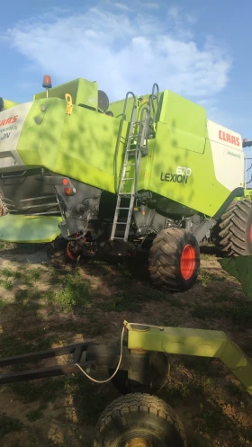 Комбайн Claas Lexion 670 Montana 4x4, снимка 4