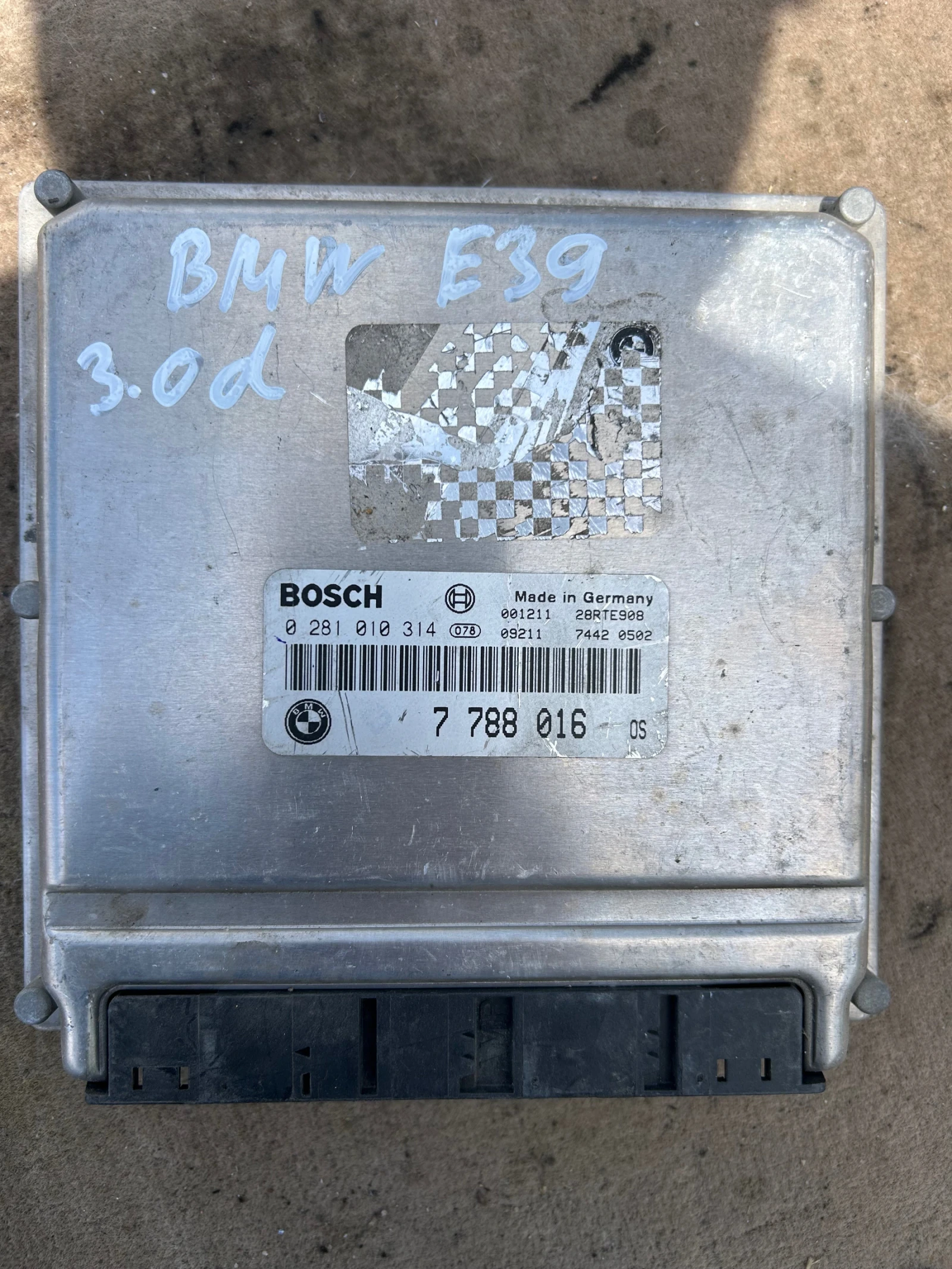 0281010314 компютър двигател BMW E39 3.0D 7788016 