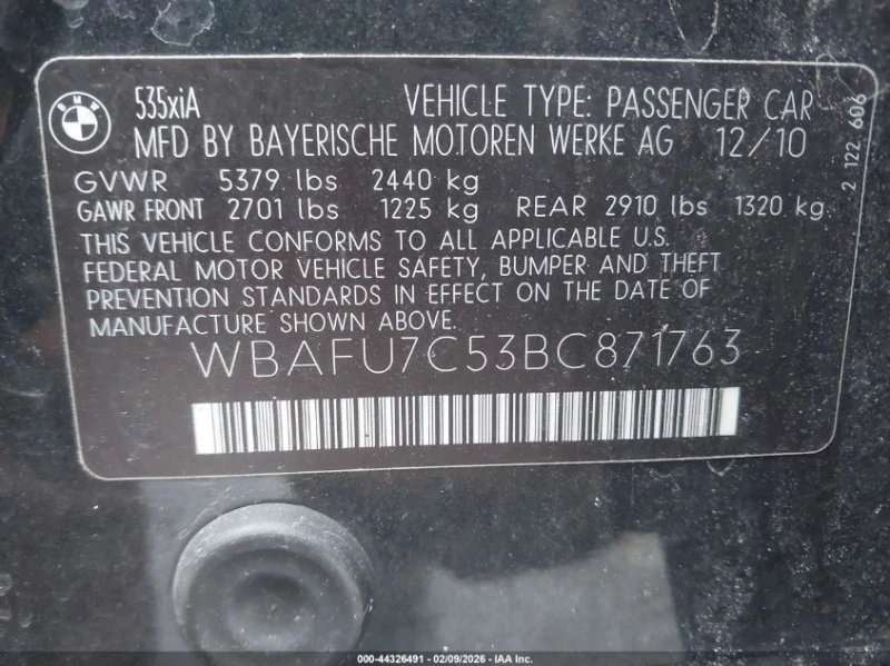 BMW 535 3.0l I xDrive, снимка 9 - Автомобили и джипове - 53534204