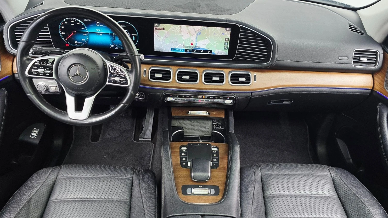 Mercedes-Benz GLE 450 4MATIC* HUD* 360* КОЖА* ОБДУХВ* ПАНО, снимка 5 - Автомобили и джипове - 55503259