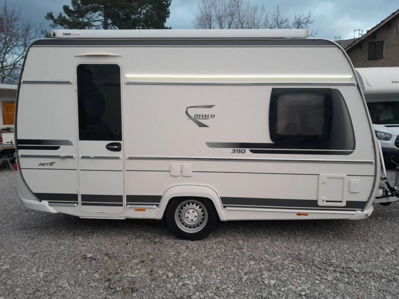 Каравана Fendt Bianco Activ 390 Климатик, мувър, форцелт и още!, снимка 2 - Каравани и кемпери - 53507991