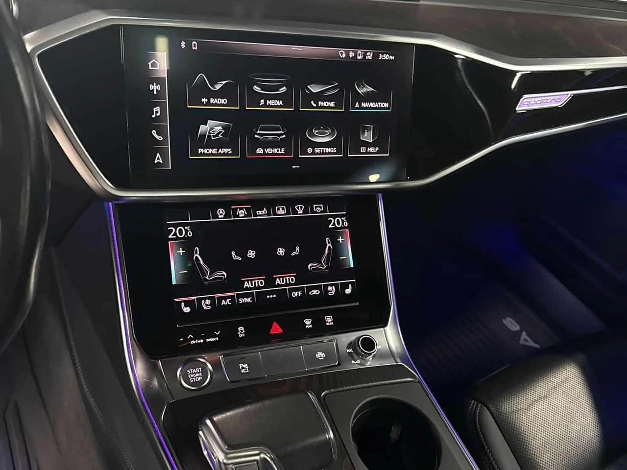 Audi A6 * Technik * CARFAX * ЦЕНА ДО БГ, снимка 9 - Автомобили и джипове - 53902653