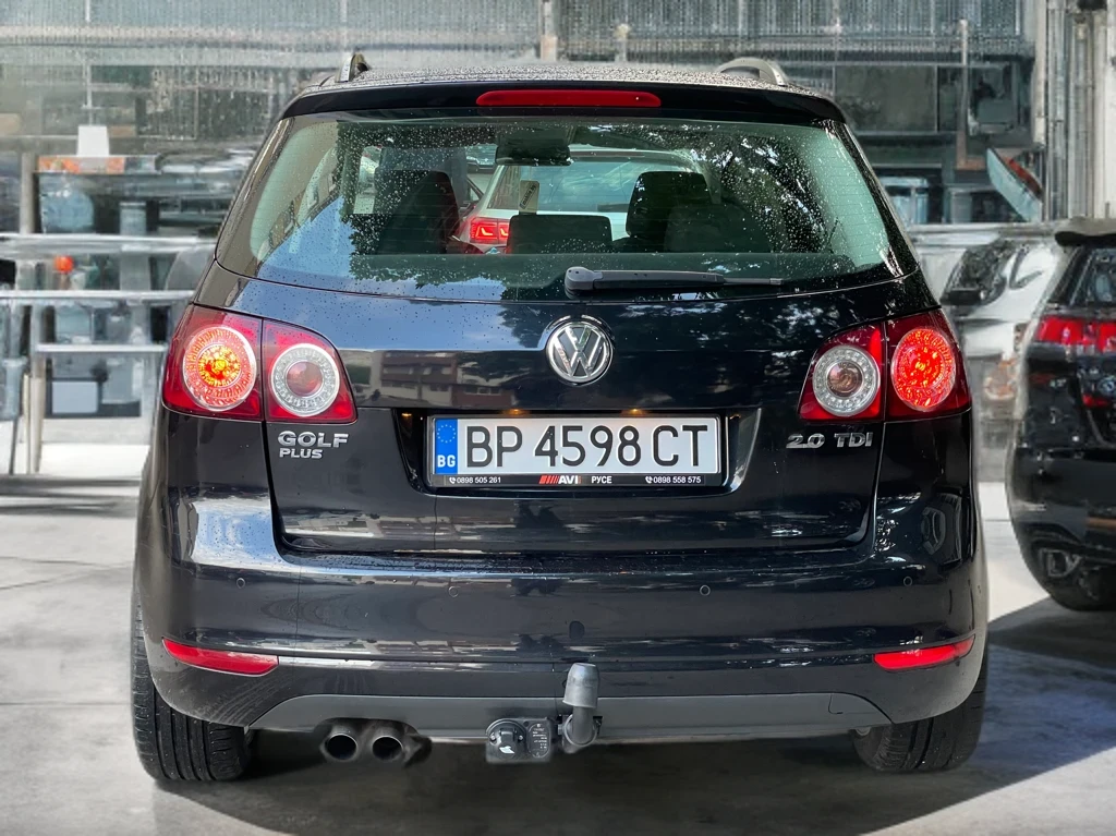 VW Golf Plus 2.0TDI, РЕГИСТРИРАН, ОБСЛУЖЕН, ТЕГЛИЧ, 8 НОВИ ГУМИ, снимка 5 - Автомобили и джипове - 53987112