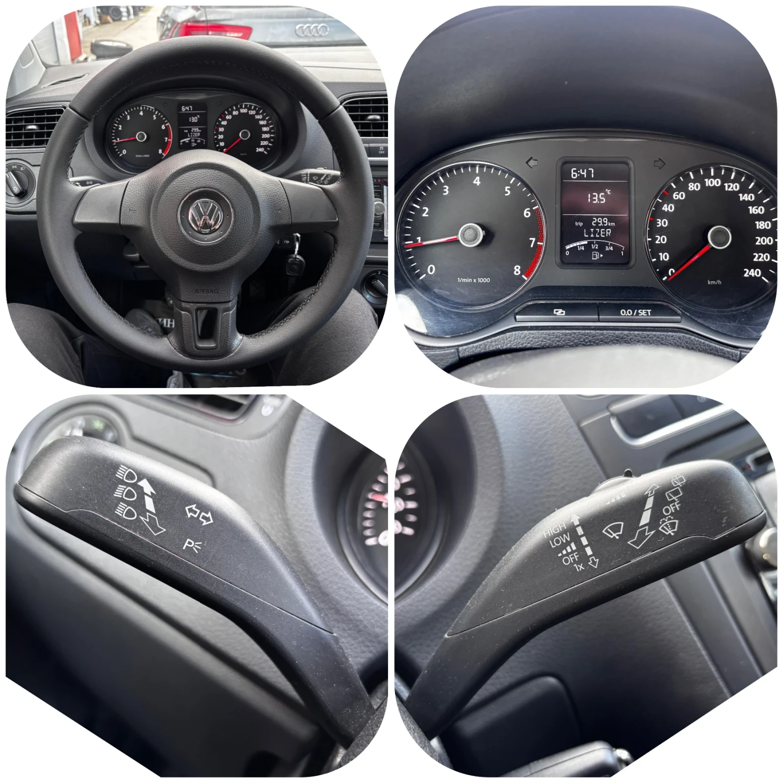 VW Polo 1.2i З.КАМЕРА/МУЛТИМЕДИА, снимка 14 - Автомобили и джипове - 54008417