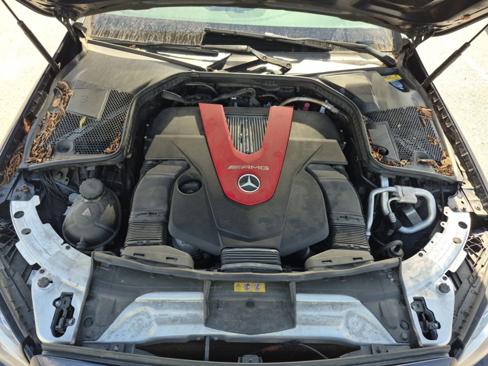 Mercedes-Benz C 43 AMG BURMESTER* PANO* СЛ.ЛЕНТИ* KEYLESS, снимка 15 - Автомобили и джипове - 54417243