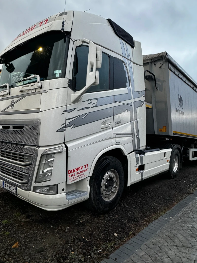 Volvo Fh 500 кожа , охладител, хидравлика, снимка 1 - Камиони - 48439377