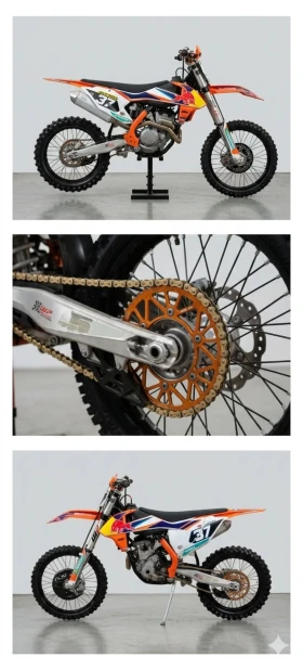 Ktm SX-F 250 СТАРТЕР/ДВА РЕЖИМА/ ТРАКШЪН  | Auto.bg — изображение 10