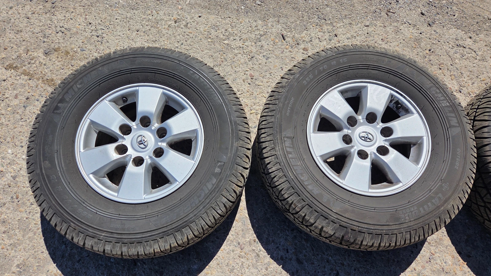 Гуми с джанти Michelin 255/70R15