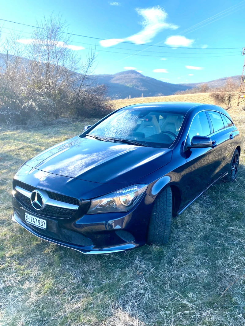 Mercedes-Benz CLA 200 Shooting Brake, Бял салон, амбилайт, нов внос Швей, снимка 2 - Автомобили и джипове - 47990495