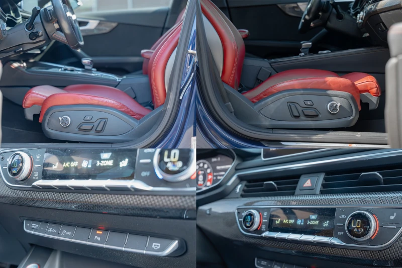 Audi S4 3.0TFSI/354HP/MASSAGE/CARBON/360/PANO/CARPLAY/LED, снимка 14 - Автомобили и джипове - 50784158