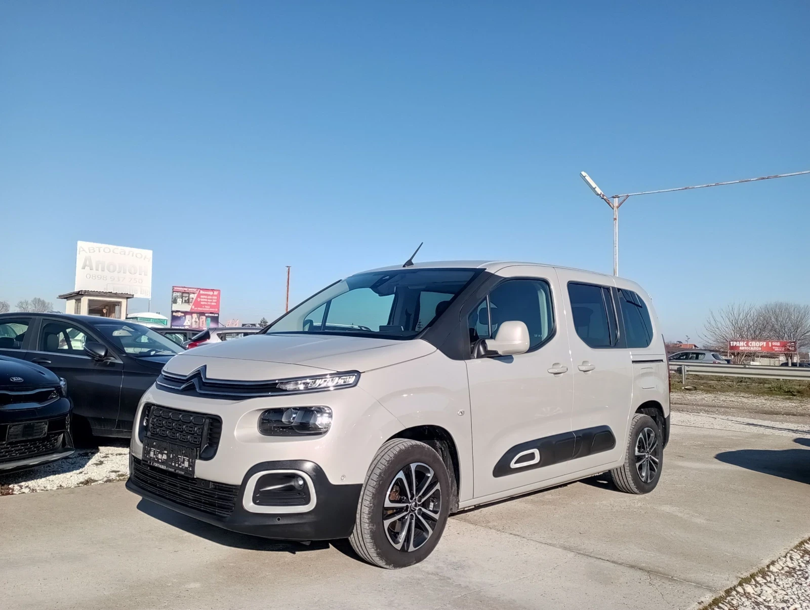 Citroen Berlingo 1.5, 102 кс.Евро 6, Като нов , снимка 1