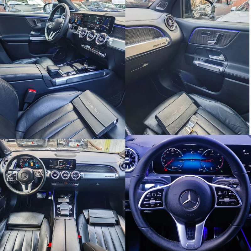 Mercedes-Benz GLB AMG, АМБИЕНТ, ПАНОРАМА, ФУЛЛ, снимка 7 - Автомобили и джипове - 49199120