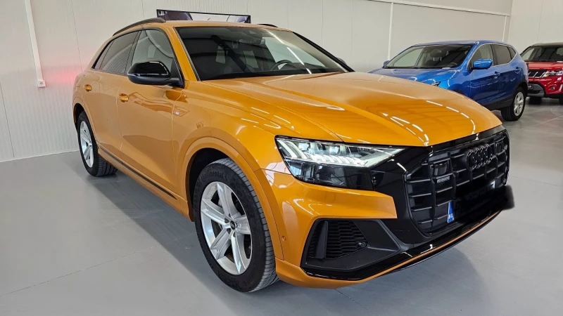 Audi Q8 55TFSI e V6 PLUG-IN/BLACK OPTIC/S-Line, снимка 3 - Автомобили и джипове - 53338480