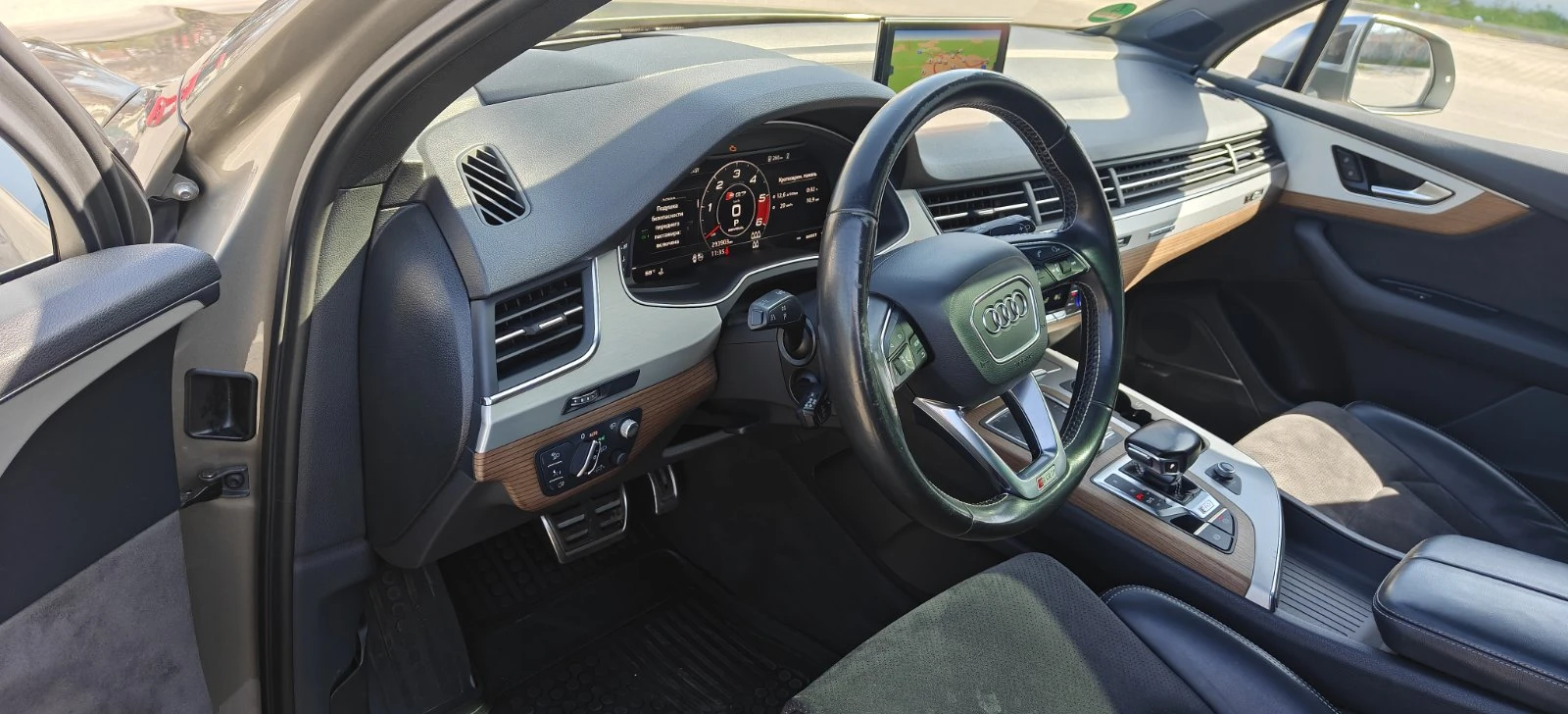 Audi SQ7 6+ 1/NIGHT VISON, HEAD UP, 360, снимка 13 - Автомобили и джипове - 53900721