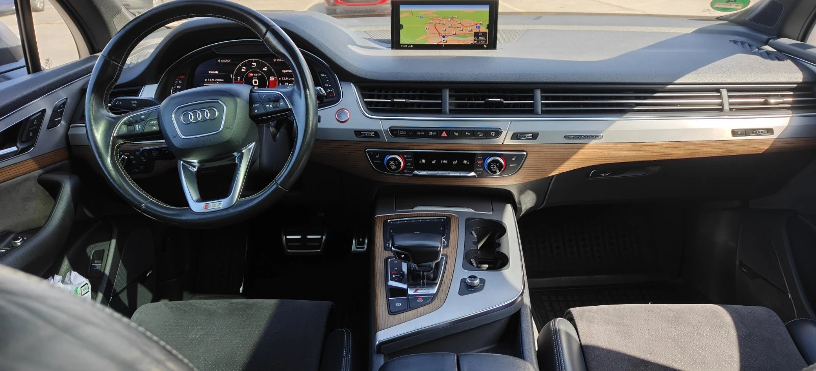 Audi SQ7 6+ 1/NIGHT VISON, HEAD UP, 360, снимка 9 - Автомобили и джипове - 53900721