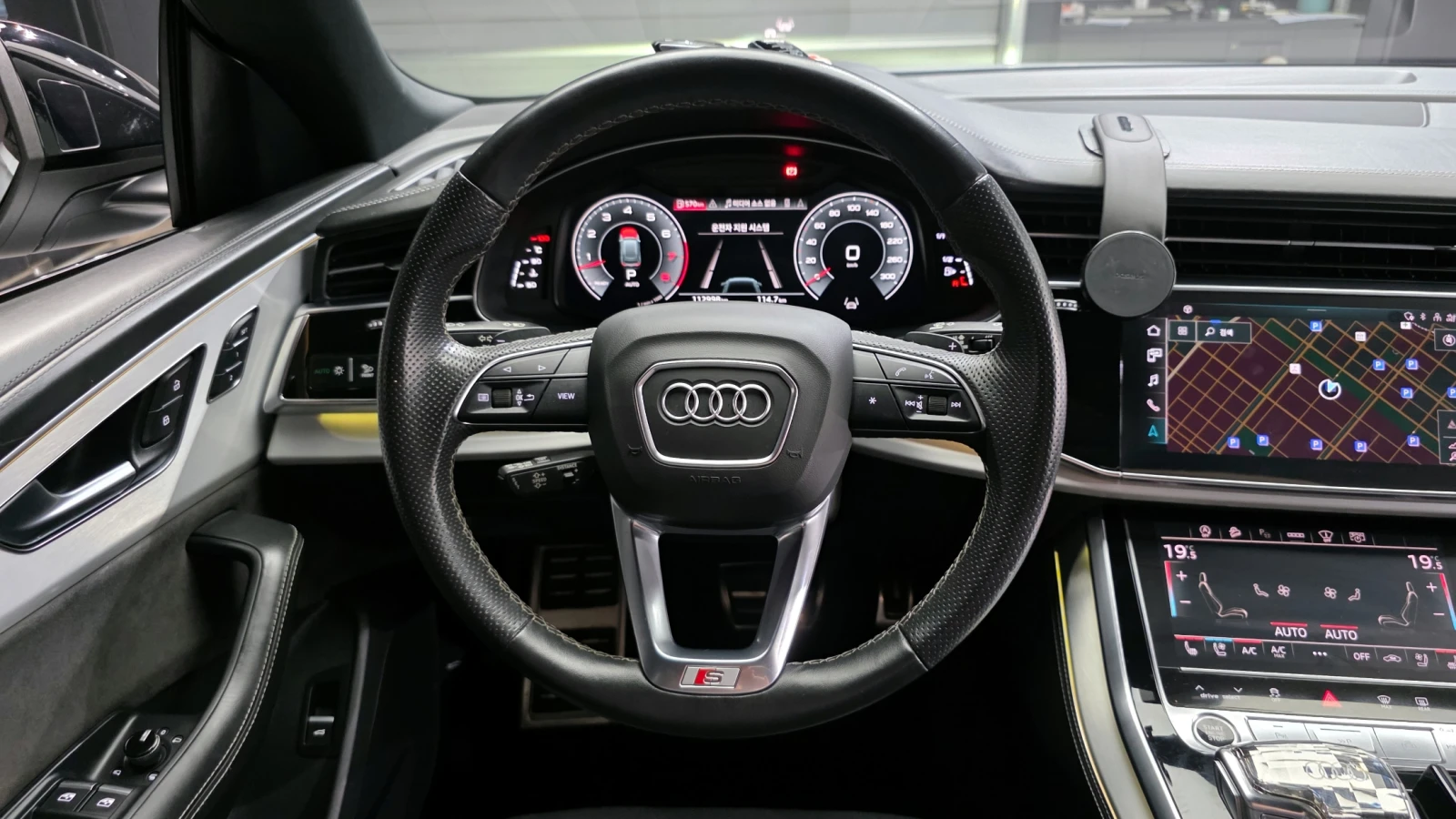 Audi Q8 MATRIX* BLK OPT* DIS* 360* HUD* ОБДУХ* SOFT-CLOSE*, снимка 6 - Автомобили и джипове - 55087389