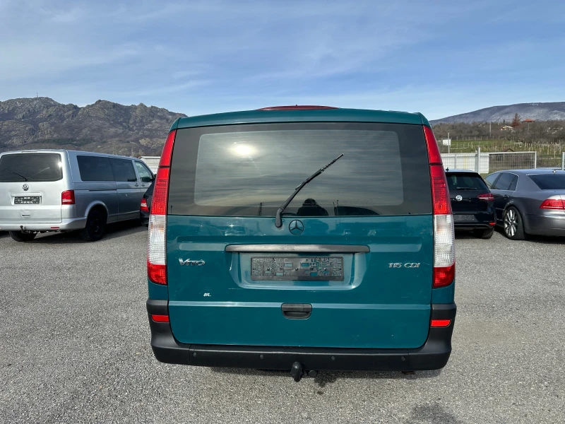 Mercedes-Benz Vito 115CDI* ДЪЛГА БАЗА* 8+ 1* АВТОМАТИК, снимка 6 - Бусове и автобуси - 53537073