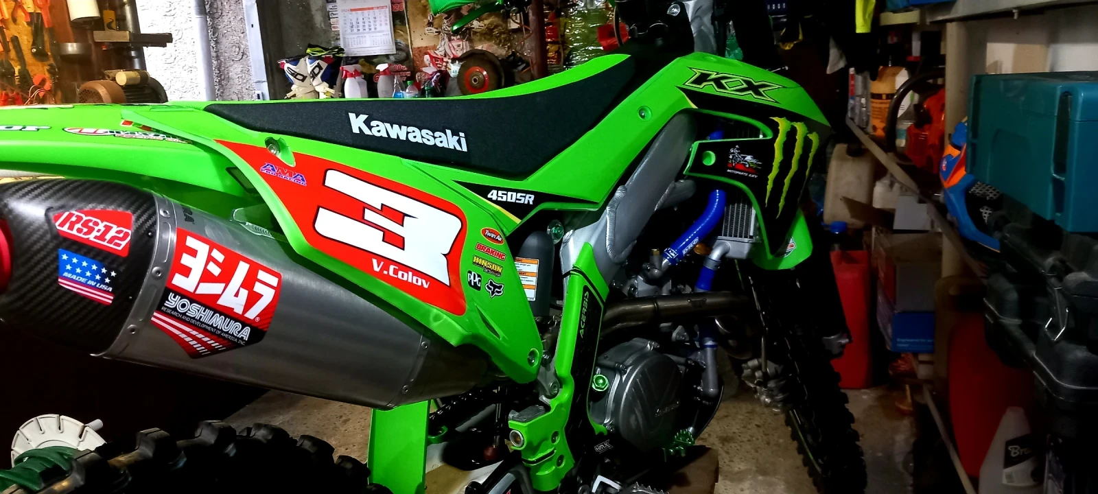 Kawasaki Kfx 450, снимка 2 - Мотоциклети и мототехника - 54988570