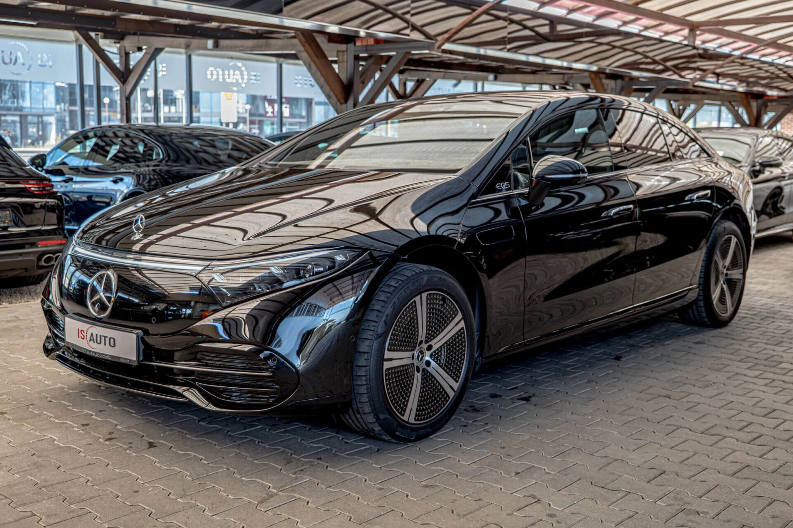 Mercedes-Benz EQS 450+ /Burmester/Подгрев/AirMatic/Virtual/AmbientPl, снимка 1