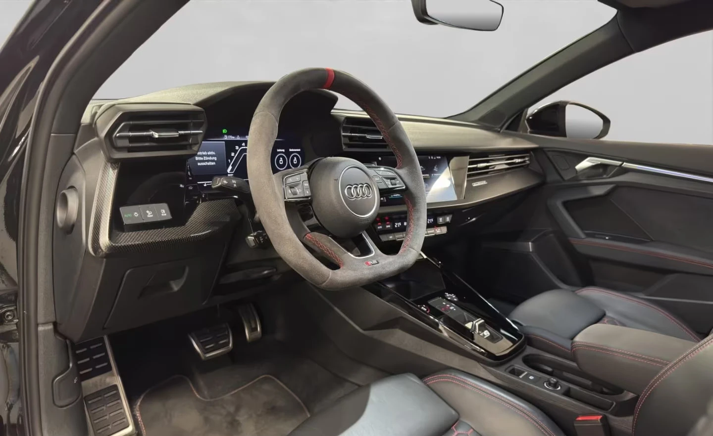 Audi Rs3 SPORTBACK/400HP/CERAMIC/MATRIX/CAM/LED/CPLAY/559q, снимка 9 - Автомобили и джипове - 55493223