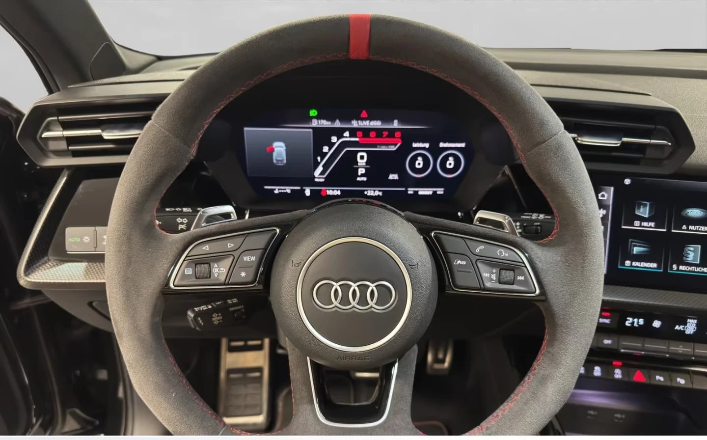 Audi Rs3 SPORTBACK/400HP/CERAMIC/MATRIX/CAM/LED/CPLAY/559q, снимка 10 - Автомобили и джипове - 55493223