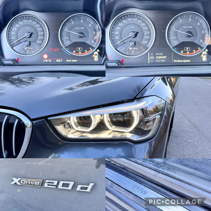 BMW X1 2.0D* XDRIVE* ADAPTIVE LED* FACE* DIST* NAVI* TOP , снимка 14 - Автомобили и джипове - 47854898