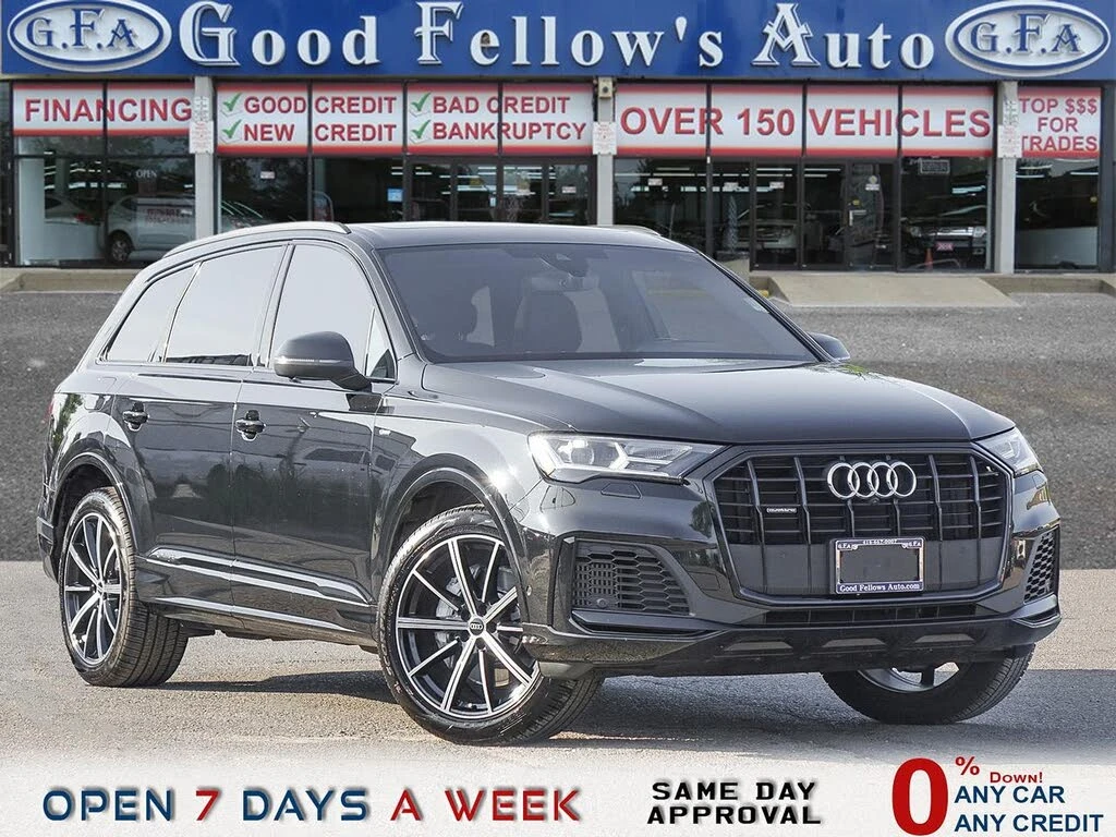Audi Q7 55TFSI* MATRIX* ОБДУХВАНЕ* 360КАМЕРА* LANE* ASSIST