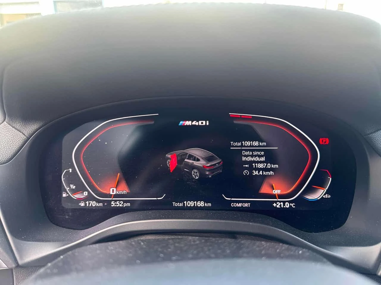 BMW X4 * M40i * CARFAX * ОПЦИЯ ЗА ФИНАНСИРАНЕ, снимка 8 - Автомобили и джипове - 55598237
