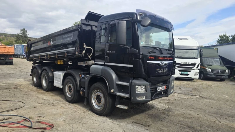 Man Tgs 33.440 / 8Х4 / Jet matic / Mailer kipper / евро 6, снимка 5 - Камиони - 52615967