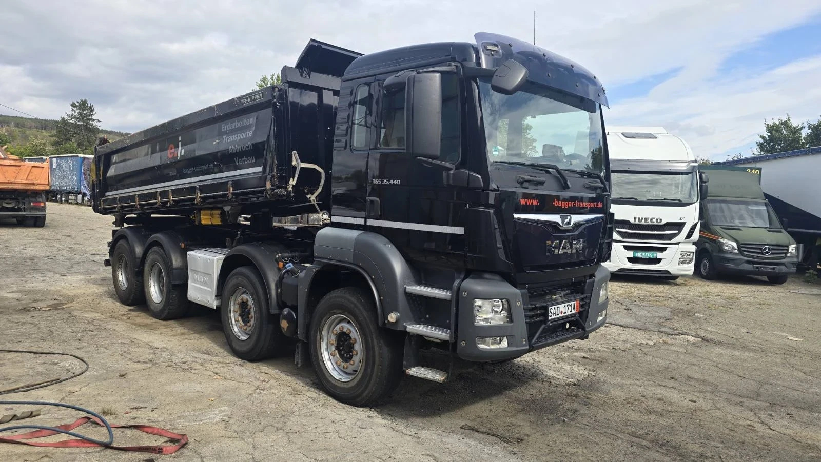 Man Tgs 33.440 / 8Х4 / Jet matic / Mailer kipper / евро 6 - изображение 5