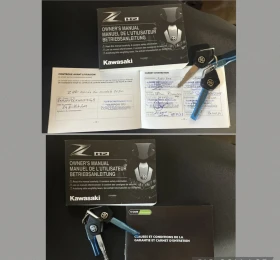 Kawasaki Ninja Z H2 Super Charged Service Book!, снимка 14