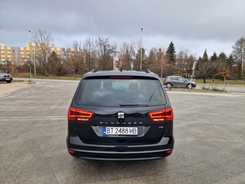 VW Sharan 2.0TDI, 150кс, DSG, 18г.7места, КАТО НОВА, снимка 4 - Автомобили и джипове - 48226918