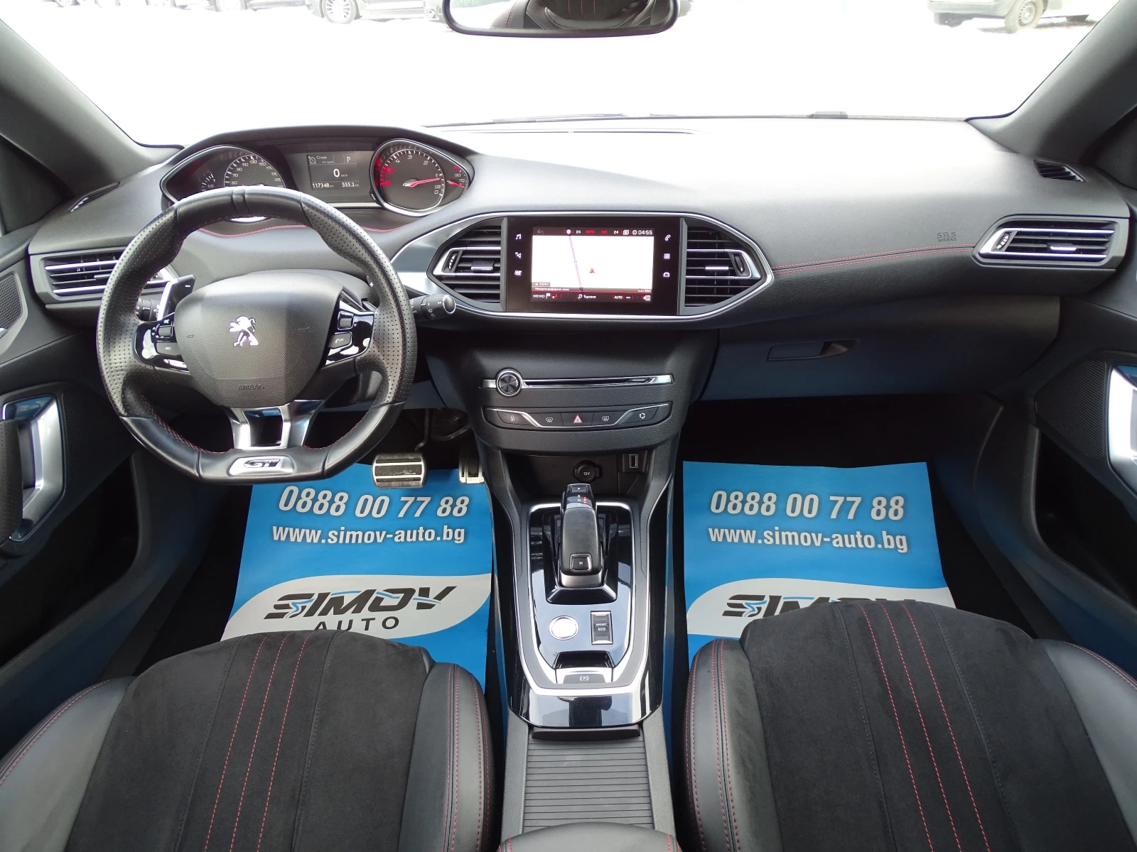 Peugeot 308 GT-LINE 2.0HDI 177КС. АВТОМАТИК НАВИГАЦИЯ КОЖА - изображение 10