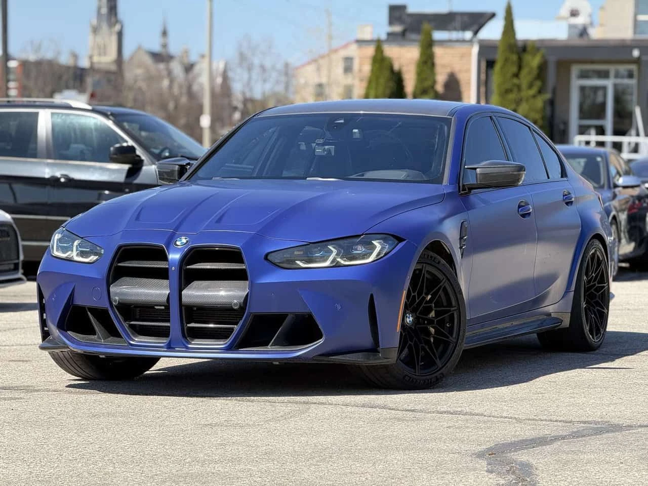 BMW M3 Competition Individual Laser Carbon Ceramic CARFAX, снимка 2 - Автомобили и джипове - 54378582