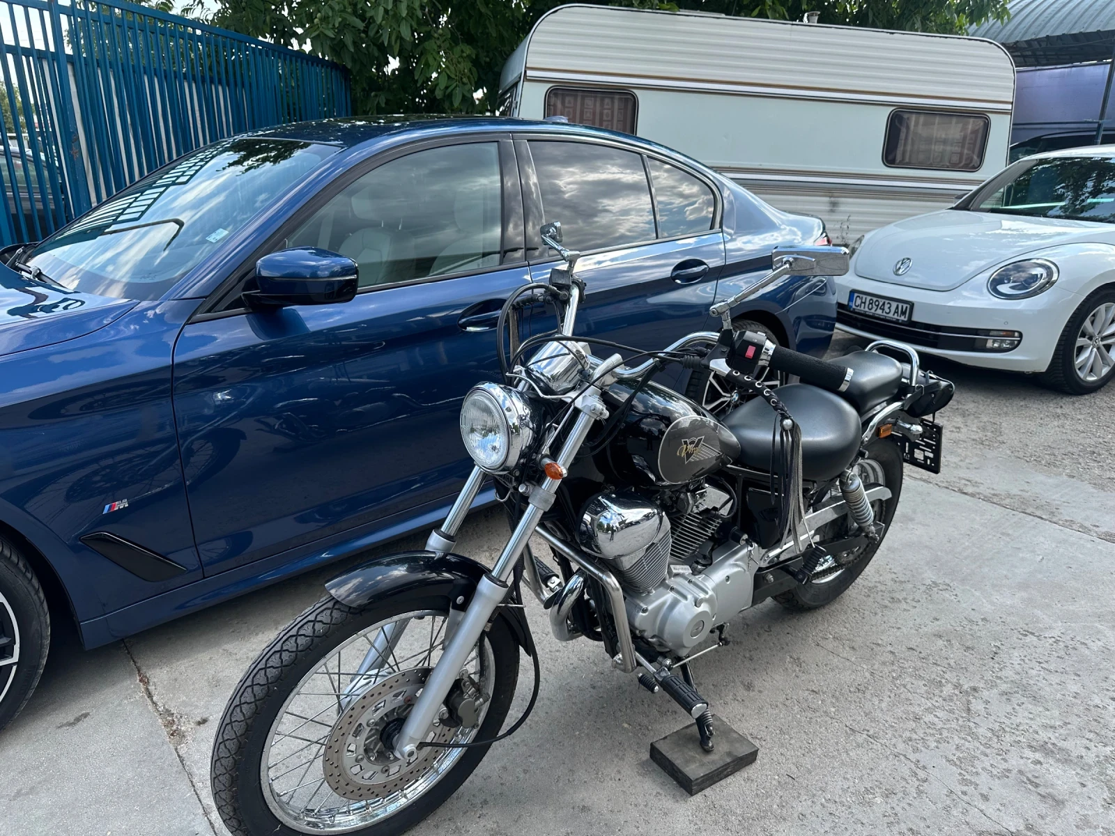 Yamaha Virago   XV125, снимка 11 - Мотоциклети и мототехника - 55314765
