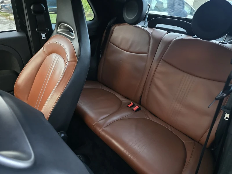 Fiat 500 ABART 595/АВТ/КОЖА/КАБРИО , снимка 13 - Автомобили и джипове - 52472724