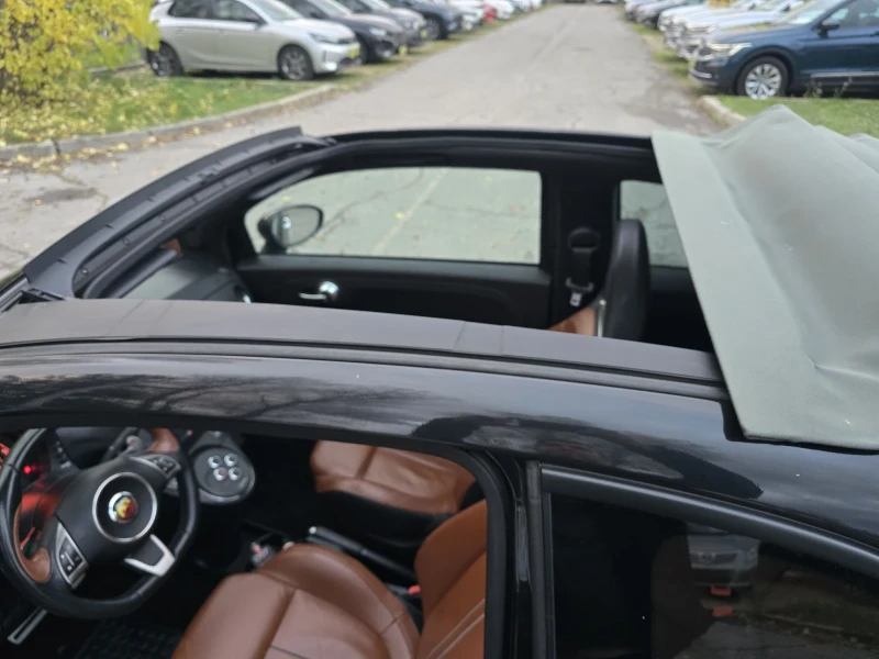 Fiat 500 ABART 595/АВТ/КОЖА/КАБРИО , снимка 16 - Автомобили и джипове - 52472724