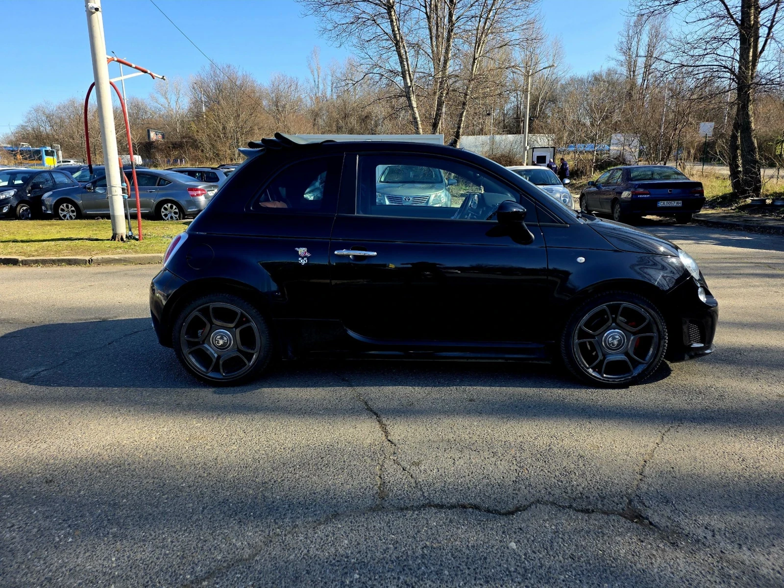 Fiat 500 ABART 595/АВТ/КОЖА/КАБРИО , снимка 7 - Автомобили и джипове - 52472724