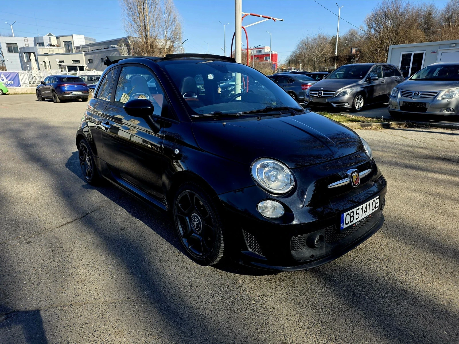Fiat 500 ABART 595/АВТ/КОЖА/КАБРИО , снимка 3 - Автомобили и джипове - 52472724