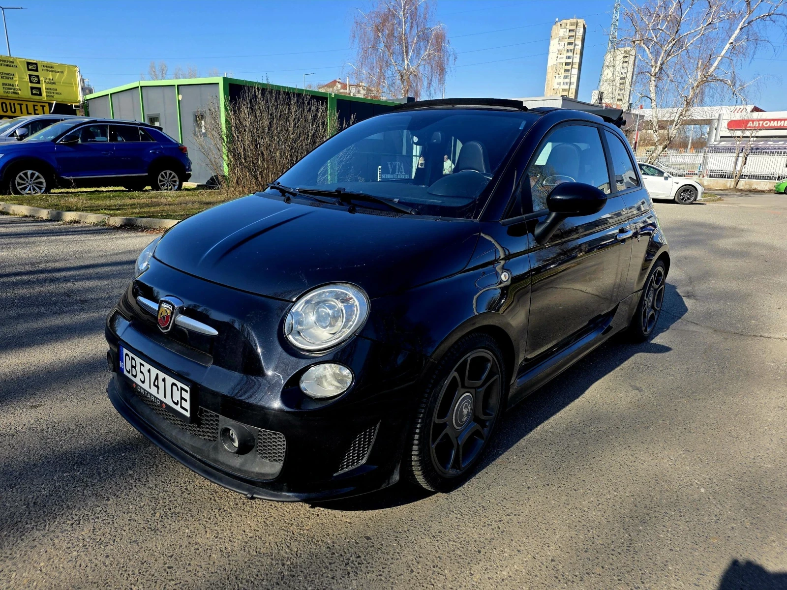 Fiat 500 ABART 595/АВТ/КОЖА/КАБРИО 