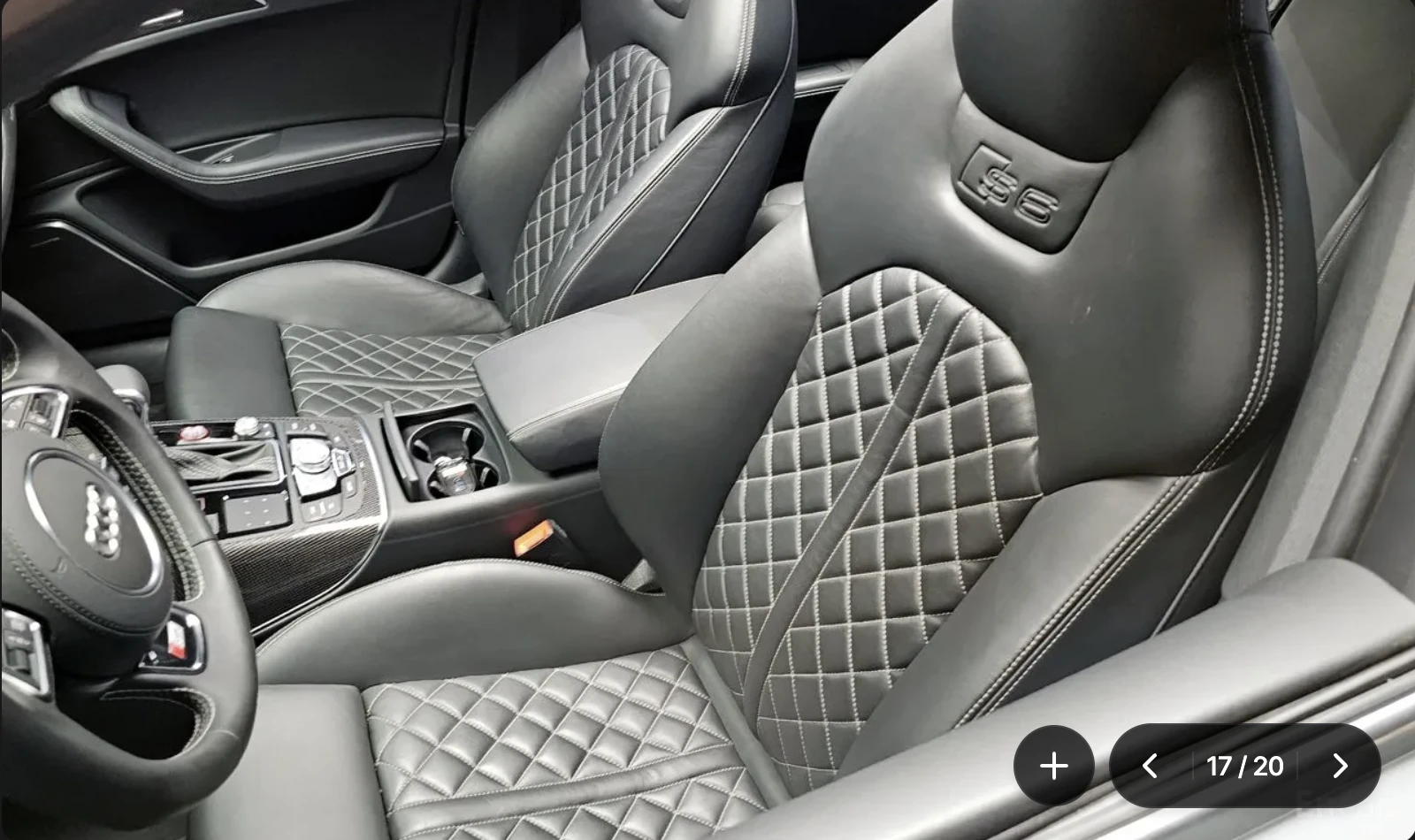 Audi S6 FULL* LED* ДИСТРОНИК* BANG* OLUFSEN* ОБДУХВАНЕ* , снимка 13 - Автомобили и джипове - 54512560