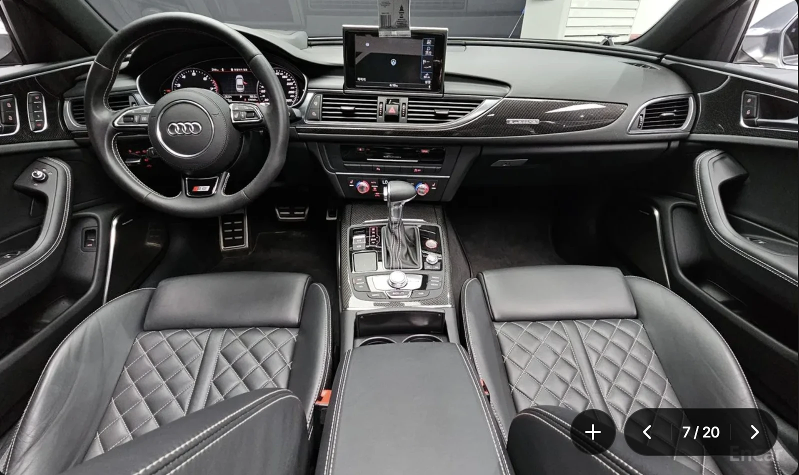 Audi S6 FULL* LED* ДИСТРОНИК* BANG* OLUFSEN* ОБДУХВАНЕ* , снимка 6 - Автомобили и джипове - 54512560