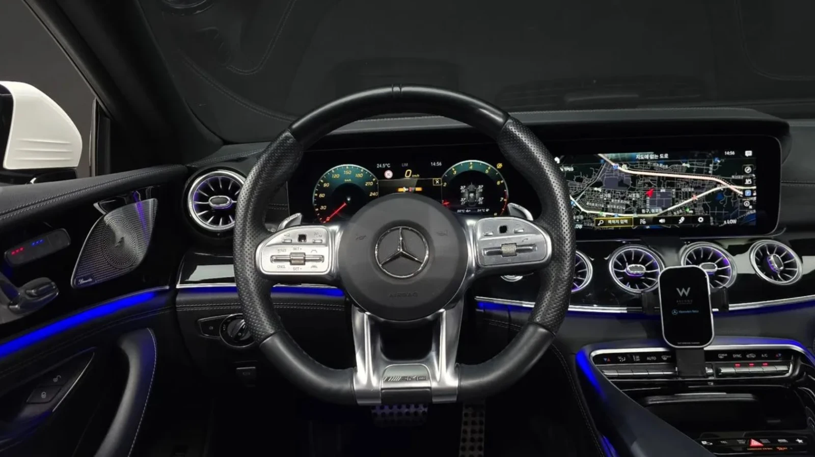 Mercedes-Benz AMG GT 43 4MATIC+ | ОБДУХВАНЕ | DISTRONIC, снимка 11 - Автомобили и джипове - 55082702