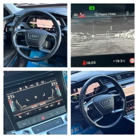 Audi E-Tron 55 HEAD-UP ВИРТУАЛНИ ОГЛЕДАЛА ПАНОРАМА ПОДГРЕВ, снимка 11