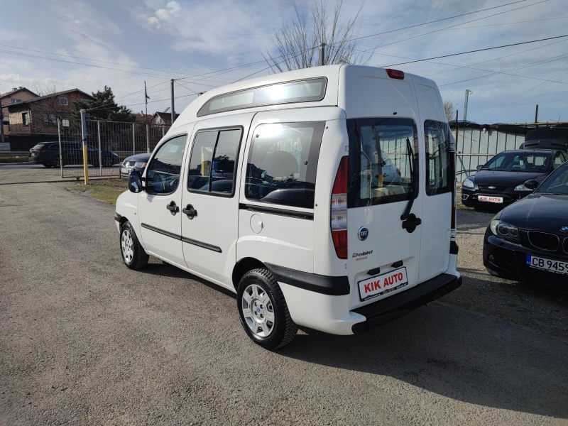 Fiat Doblo 1.9TD-105ks-УНИКАТ-ИНВАЛИДНО-КЛИМАТИК-ПАРКТРОНИК, снимка 6 - Автомобили и джипове - 49506864