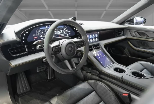 Porsche Taycan Turbo S Sport Turismo = Air Suspension = �������� | Mobile.bg � ����������� 8