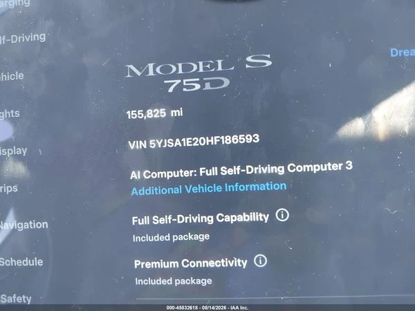 Tesla Model S 100D/60D/75D/90D/P100D, снимка 6 - Автомобили и джипове - 56199138