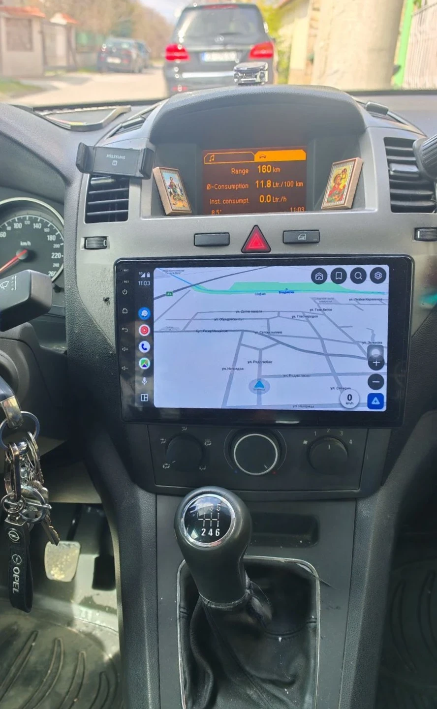 Opel Zafira 2.2 6-ск Бензин, снимка 5 - Автомобили и джипове - 53993610