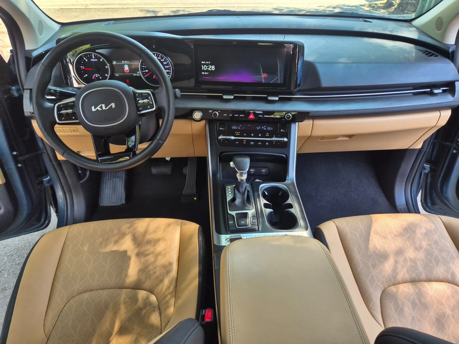 Kia Carnival 2.2 CRDI 8+ 1 ДДС - Наличен в БГ, снимка 5 - Автомобили и джипове - 55201191